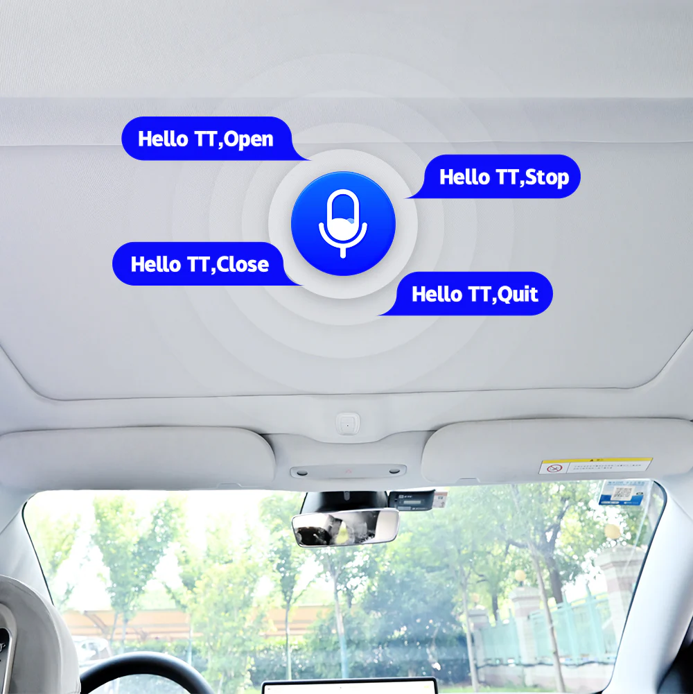 2017-2023.09 Model 3 Ventilated Cooling Seat Cover + Smart Voice Control Electric Retractable Sunshade Combo – Premium Car Cooling & Sun Protection Accessories - Image 11