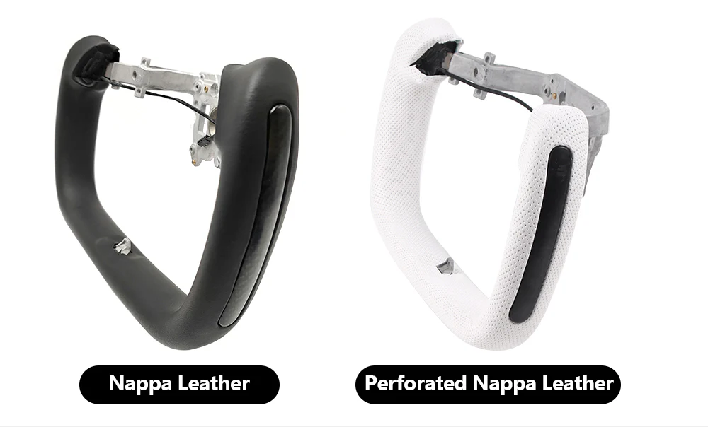 2025+ Tesla Model Y Juniper Yoke Steering Wheel Premium Heated Nappa/Alcatara Steering Wheel Upgrade | Tlyard - Image 11