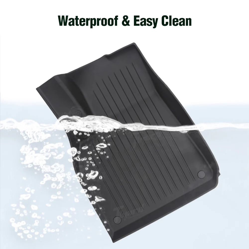 Tesla Model 3 Highand/Standard Floor Mats Waterproof Frunk Trunk Full Set Mats For All Weather - Image 4