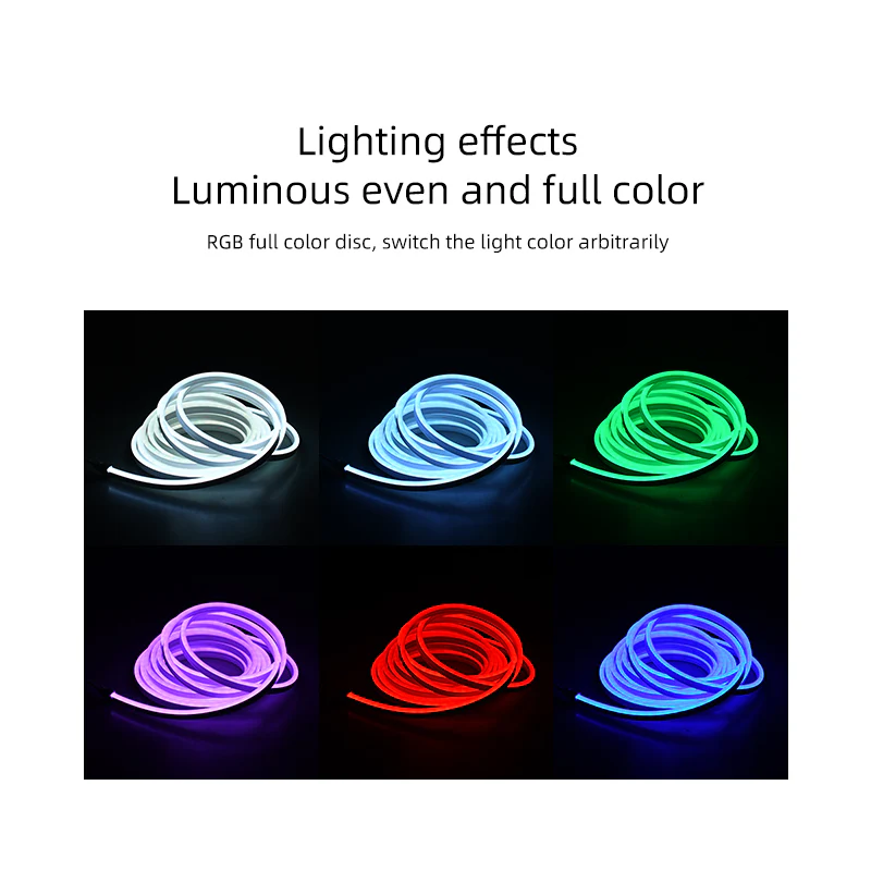 RGB 7-Color Ambient Light for Tesla Model 3/Y/X/S/3 Highland/Y Juniper Frunk - Image 5