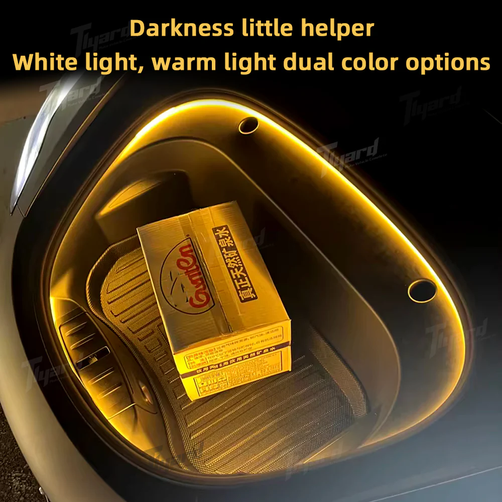 Ambient Light for Model 3/Y/S/X/Highland Frunk (Upgraded Magnetic Version) - Image 3