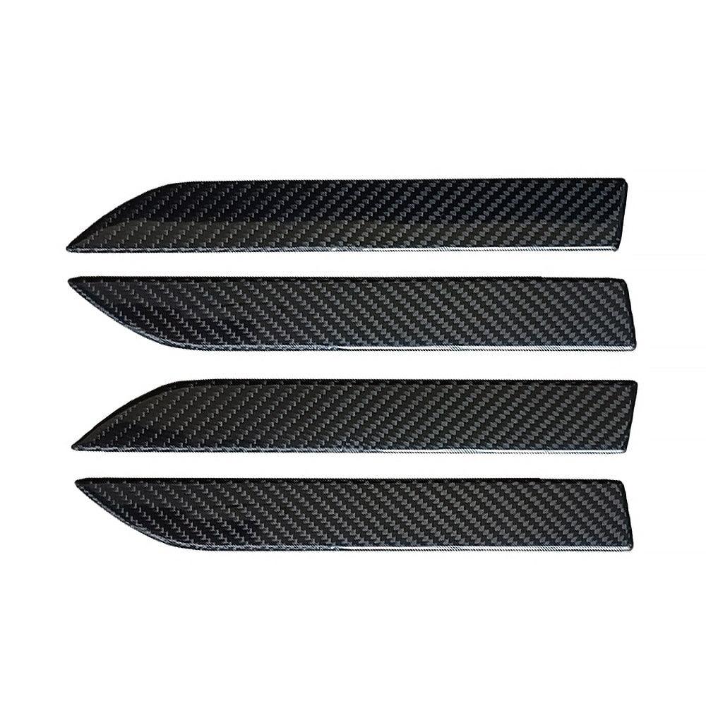 Urethane Carbon Fiber Door Handle Overlay For 2016-2024 Model X - Image 4