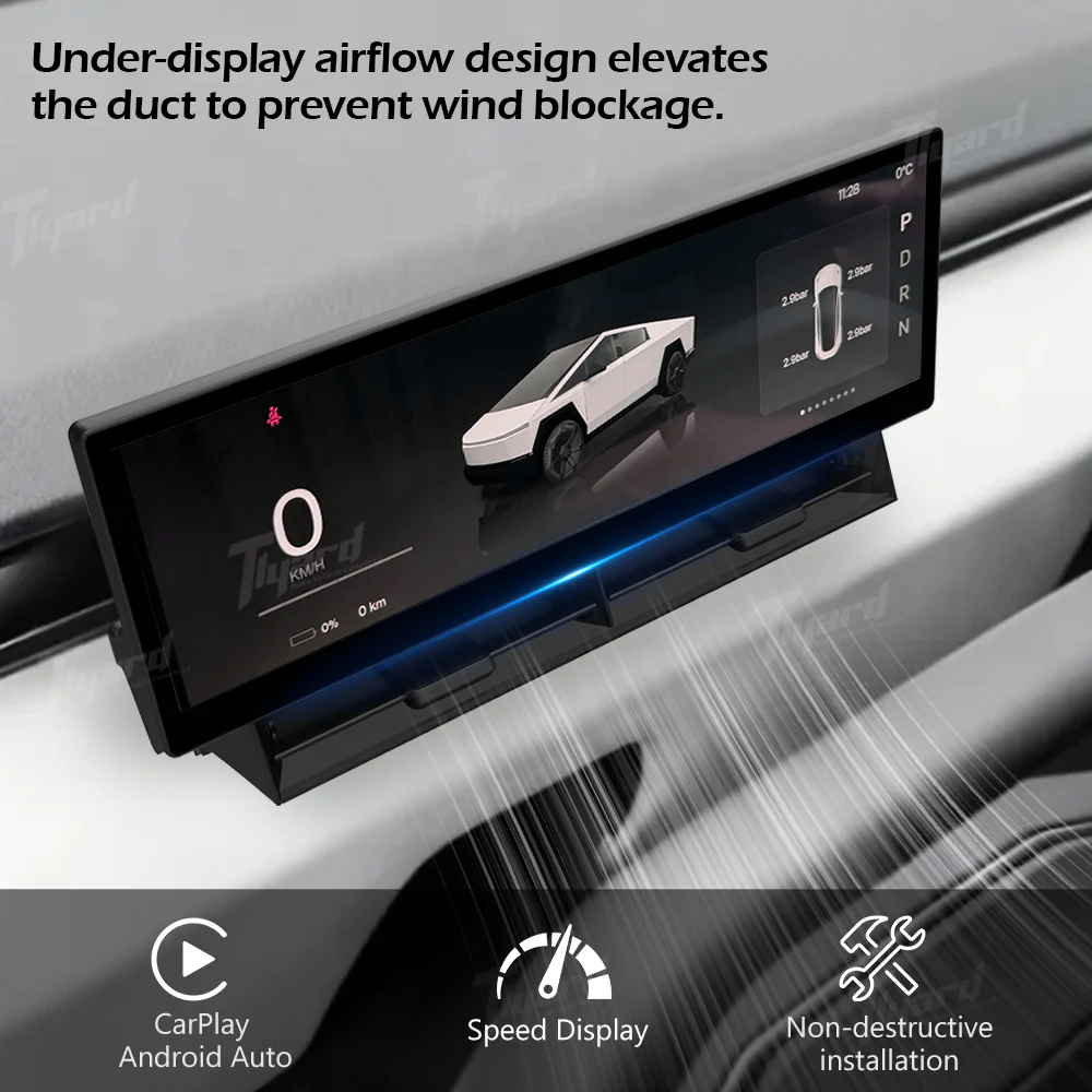 Cybertruck 10.88-inches Instrument Cluster Dashboard Head Up Display - Image 2