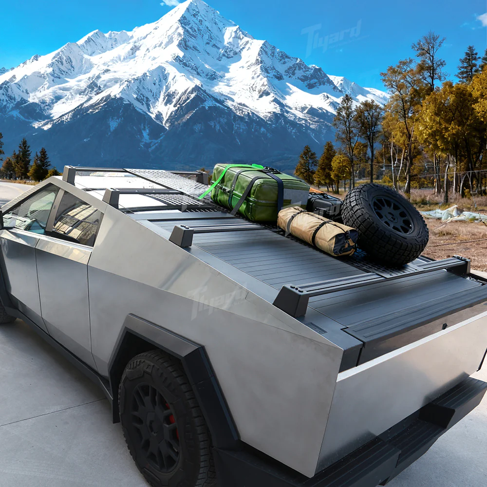 Cybertruck Roof Rack Molle Panels Modular Overhead Storage Solution - Image 5