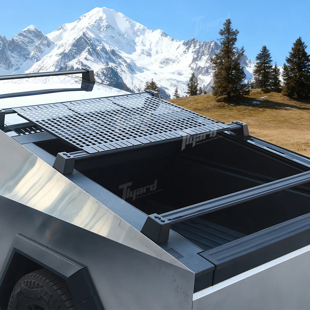 Cybertruck Roof Rack Molle Panels Modular Overhead Storage Solution - Image 7