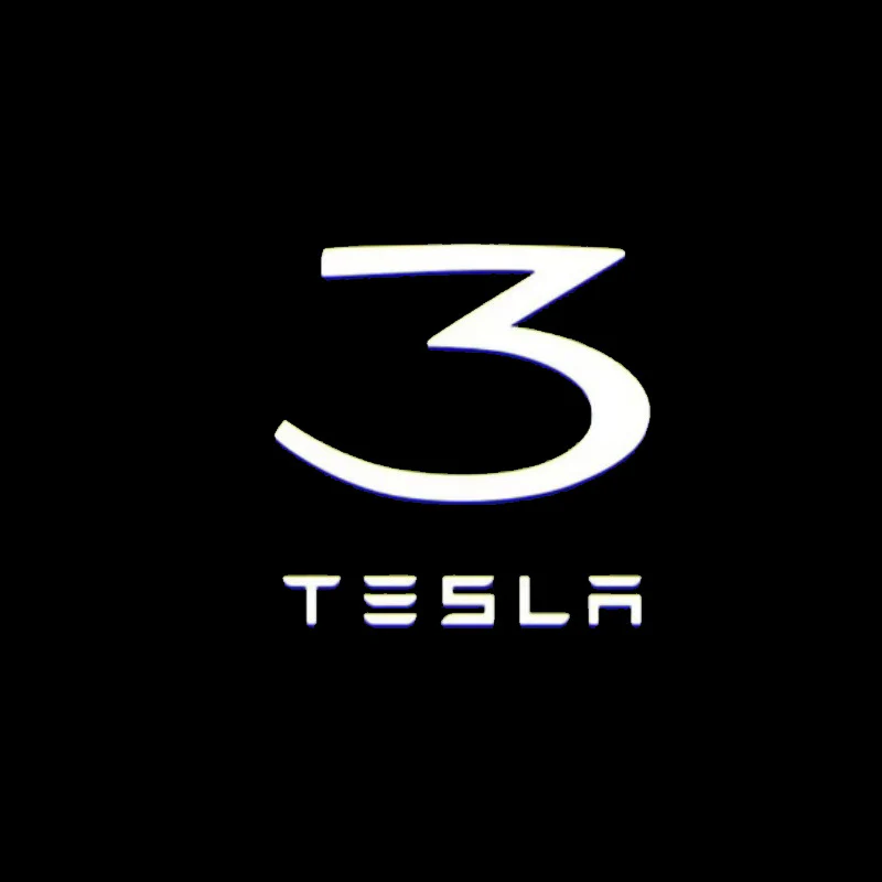 LED Tesla Logo Puddle Lights Car Door Lights For Model 3/ Y/ X/ S Model 3 Highland - Image 7