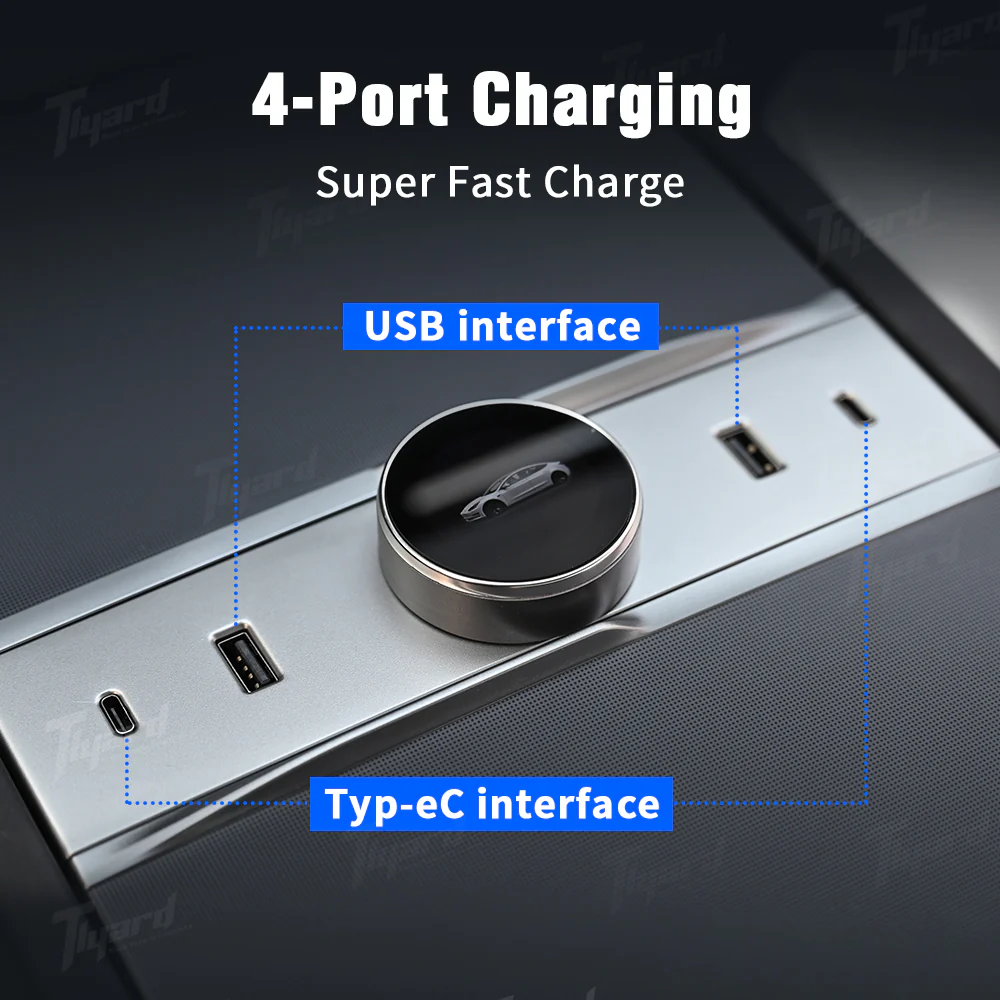 Model 3 Highland Gear Shifting Knob Intelligent Docking Station - Image 4
