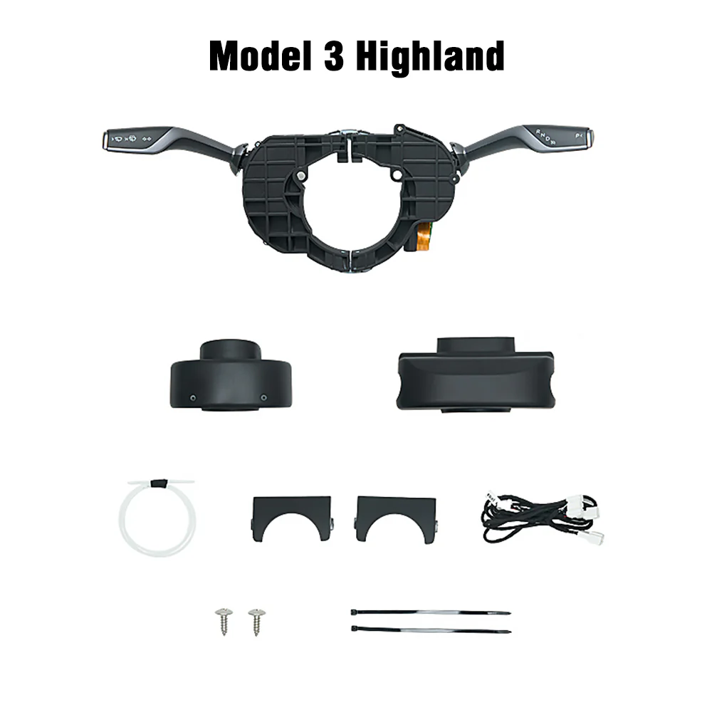 Model 3 Highland & S & X Physical Gear Shifter Turn Signal Stalks - Image 6