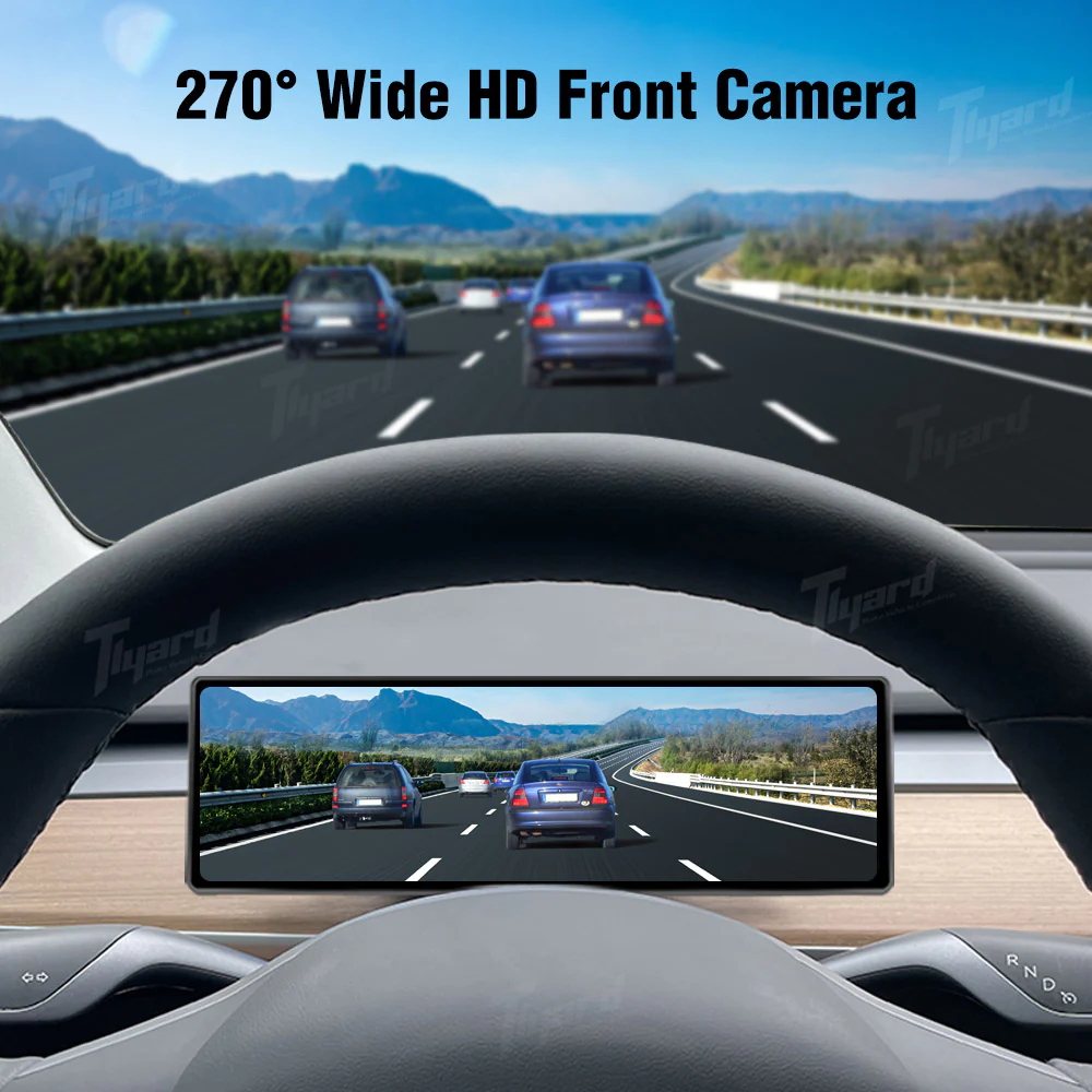 T3 Pro Model 3 & Y 8.8 Inches Front Camera Carplay Instrument Cluster - Image 4