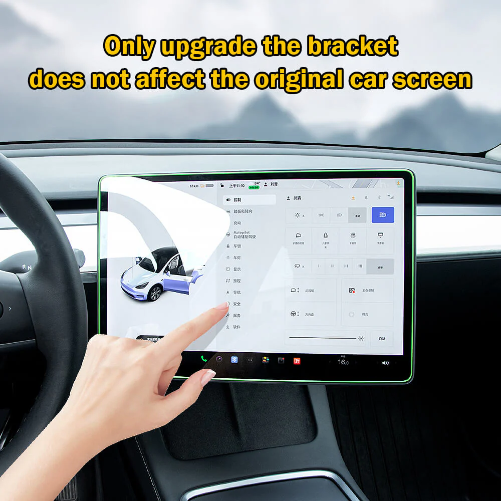 Model 3 & Y Center Console Control Button + Touch Screen Swiveling Mount Kit - Image 7