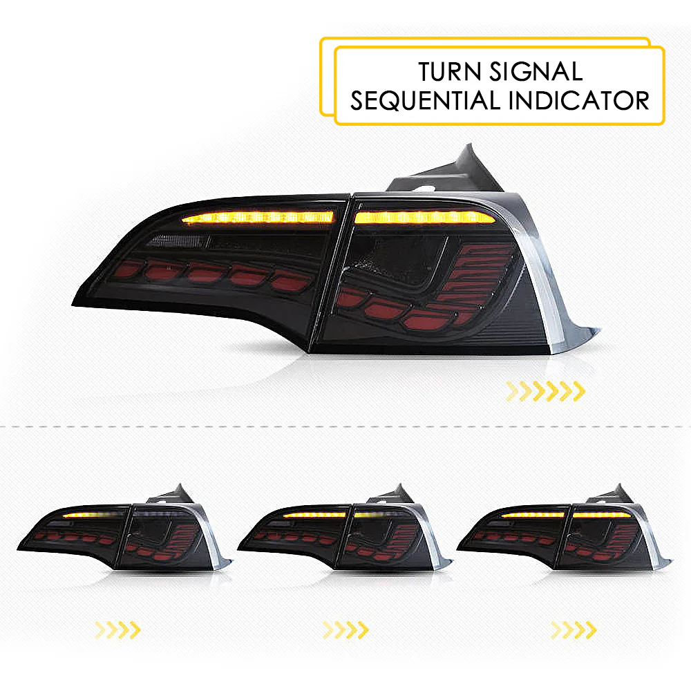 Model 3 & Y Dragon Scale Tail lights Tesla Modification - Image 7