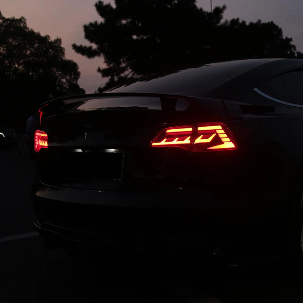 Eagle Eye Style LED Tail Light (1 Pair) For Tesla Model 3/ Y - Image 3