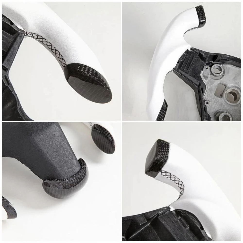 Lightning Racing Carbon Fiber Heated Steering Wheel For Model 3/ Y - Image 5