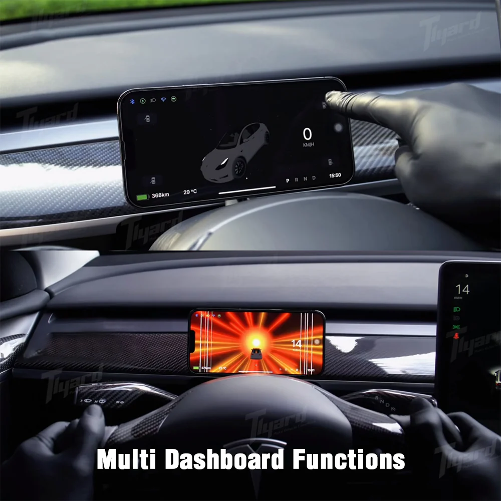 Model 3 & Y Customize Multi-function Button With Cybertruck Shape - Image 3