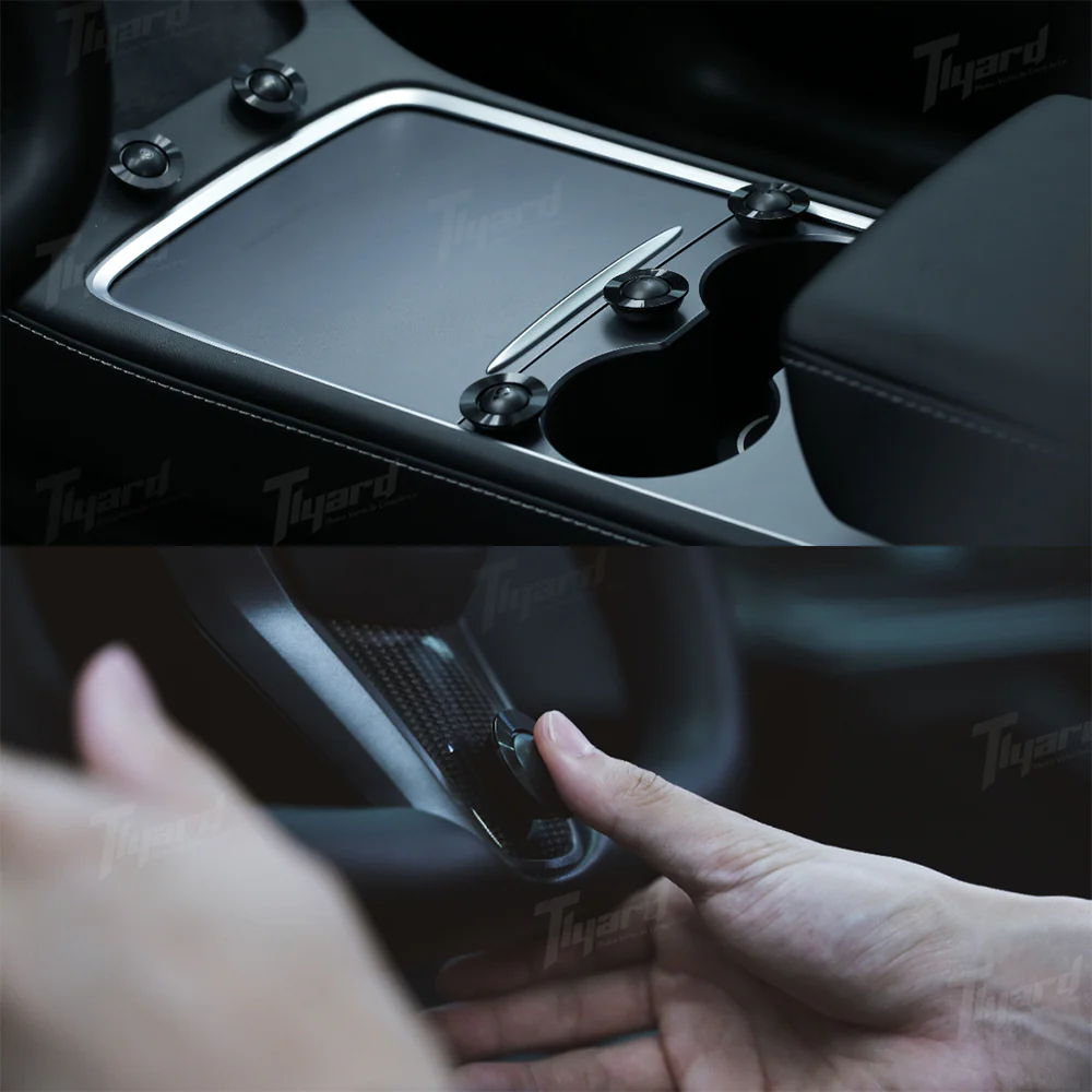 Model 3 & Y Customize Multi-function Button With Cybertruck Shape - Image 5