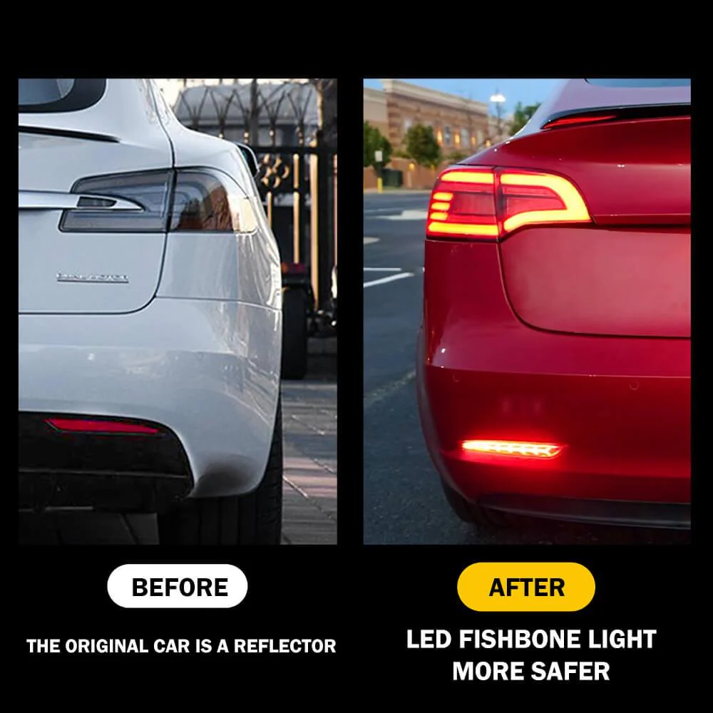 Rear Bumper Tail Light For Model 3/ Y - Image 5