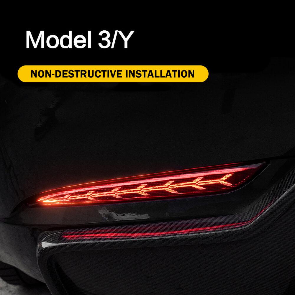 Rear Bumper Tail Light For Model 3/ Y - Image 6