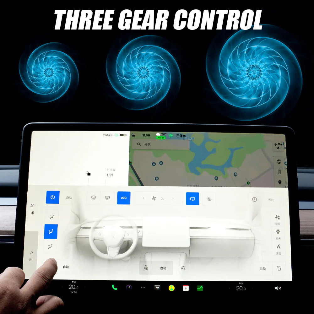 Model 3/ Y Seat Ventilation Cooling Cushion System - Image 4
