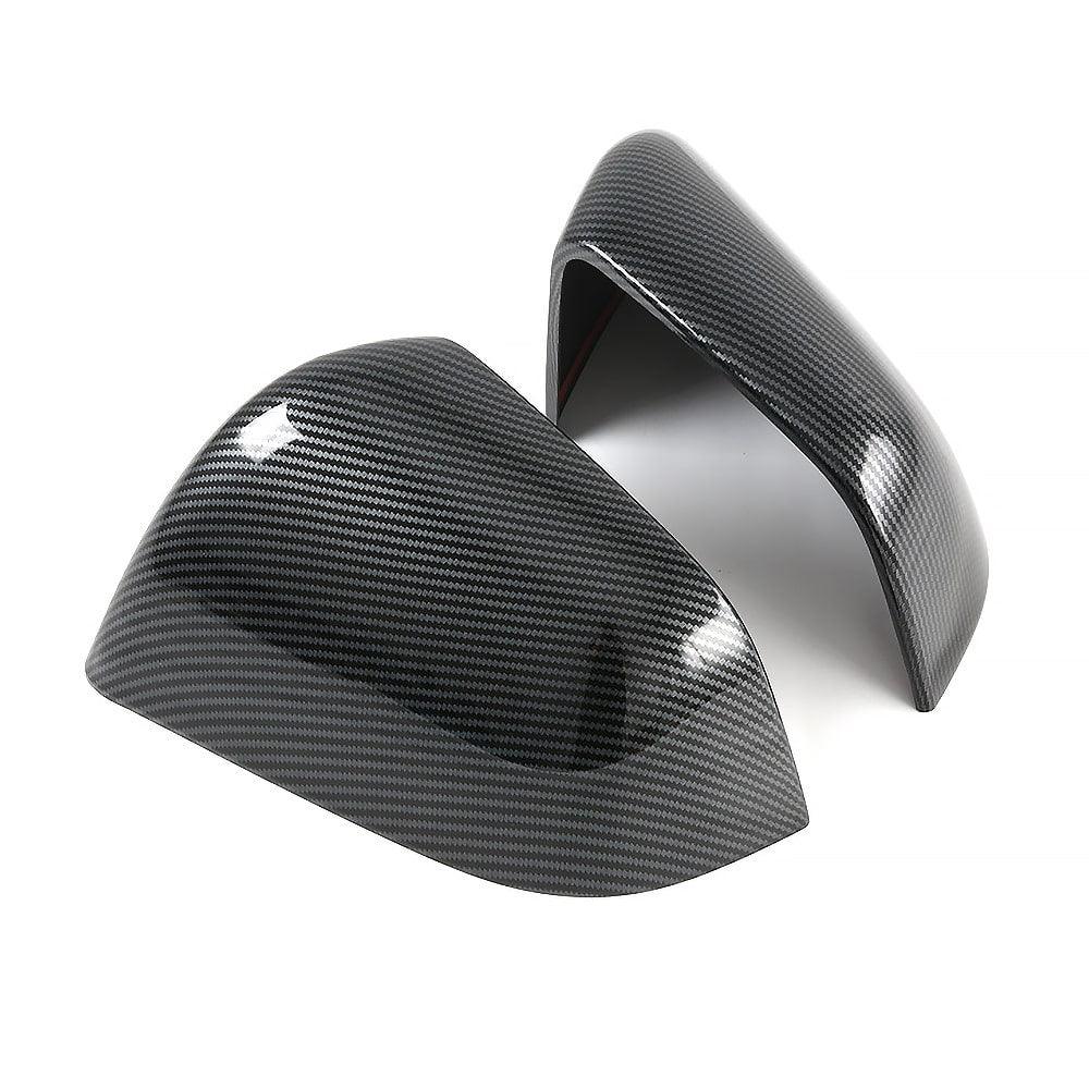 Real Molded Carbon Fiber Mirror Overlay Gen. 2 (1 Pair)  For 2012-2020 Model S - Image 4