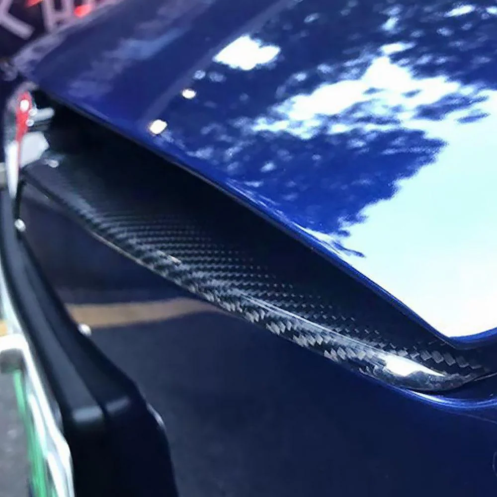 Real Molded Carbon Fiber Front End Inlay For 2016-2024 Model X - Image 5