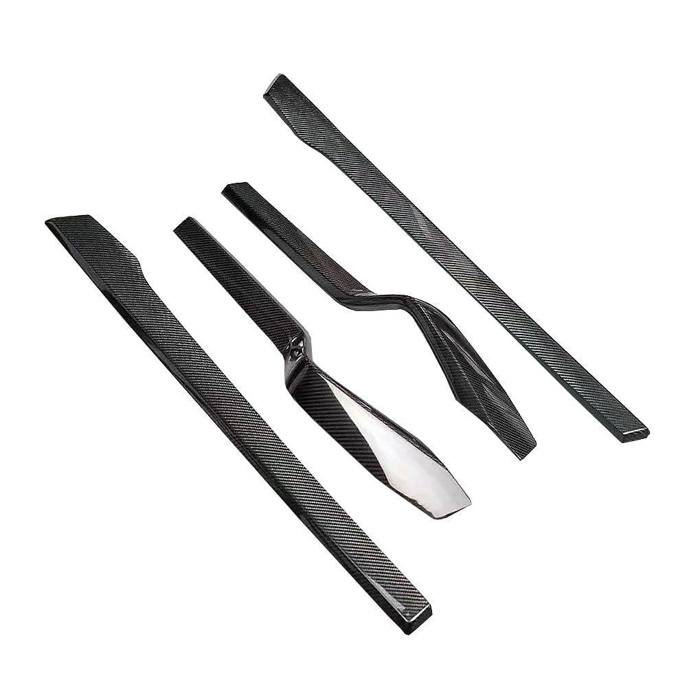 Interior Door Handle Carbon Fiber Conversion Kit For 2019-2024 Model X - Image 5