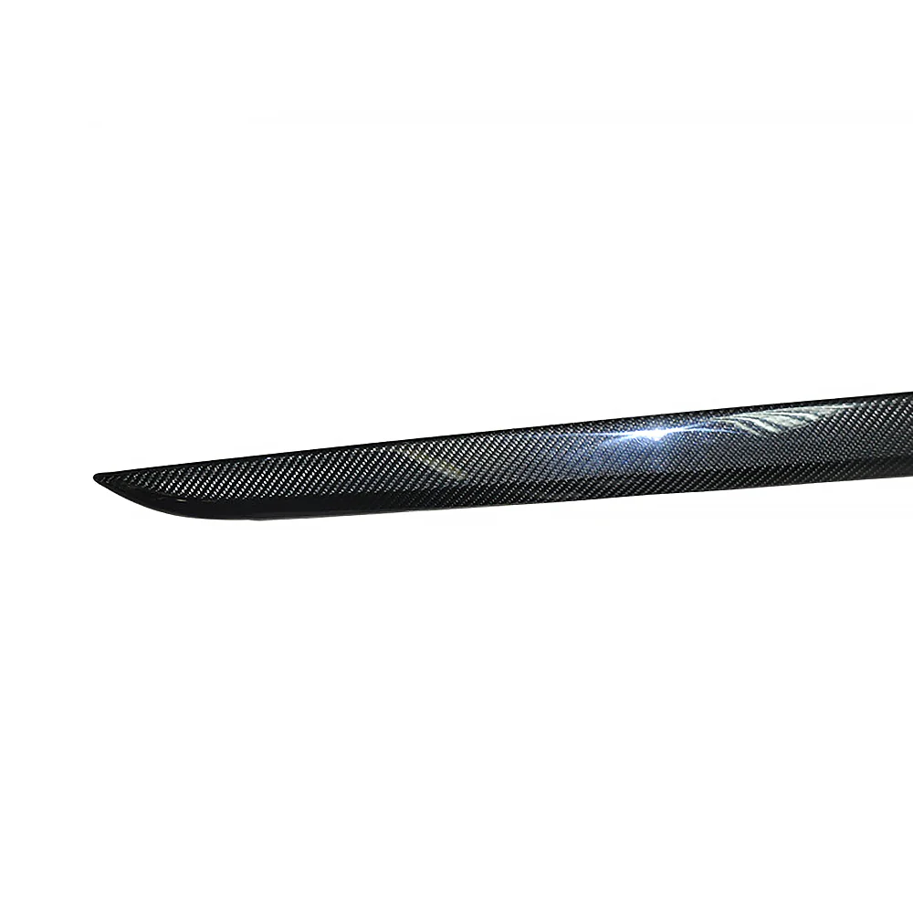 Model X Real Carbon Fiber Center Tailgate Trunk Decor - Image 4