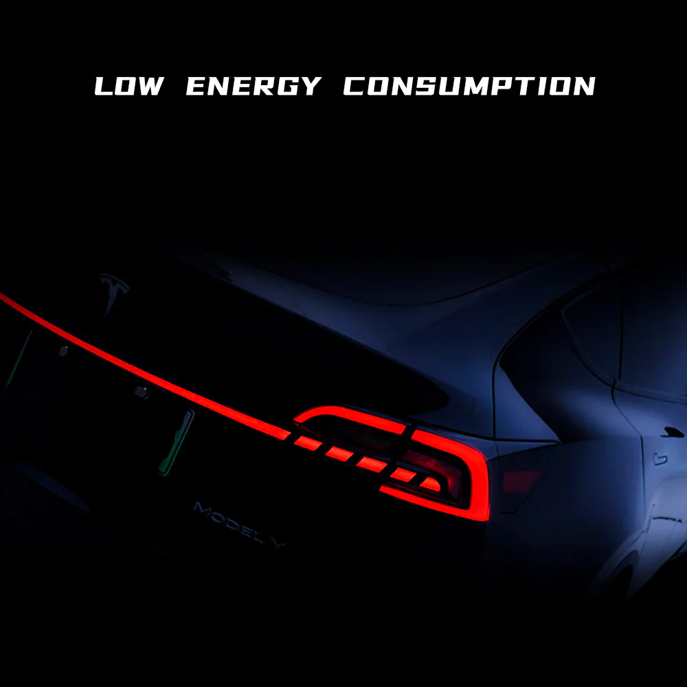 Newest Full-Width Strip Through Shape Tail Lights For Model 3 & Y - Image 6