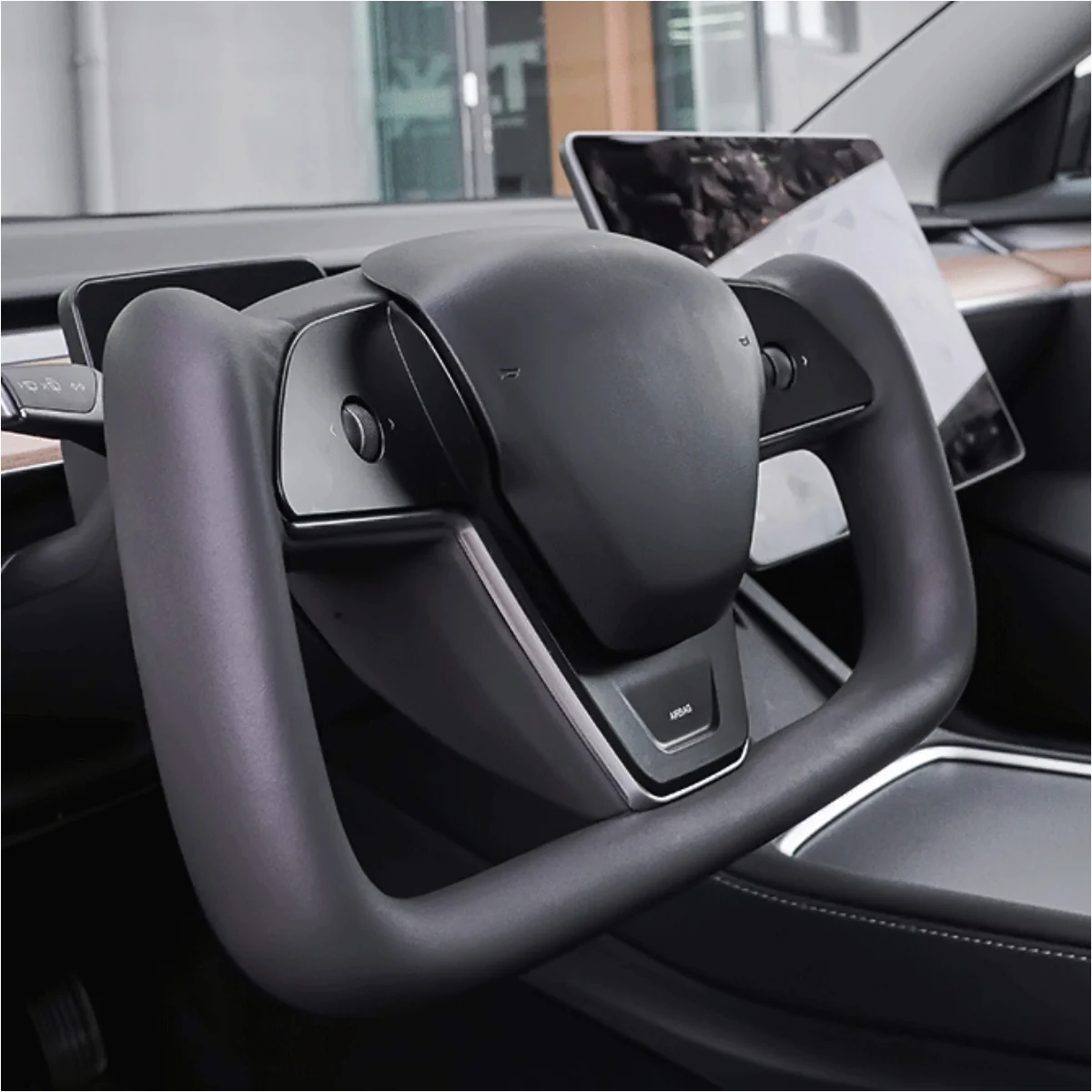Newest Tesla Model 3 & Y Yoke Custom Steering Wheel (Model S/ X Style) - Image 4