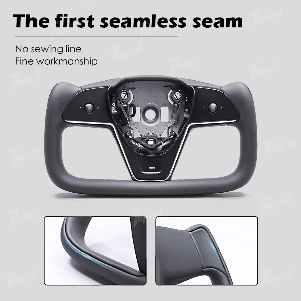 Newest Tesla Model 3 & Y Yoke Custom Steering Wheel (Model S/ X Style) - Image 7