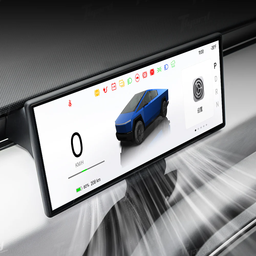 Tesla Cybertruck 8.9-Inch Dashboard Screen Carplay Touch Screen Display with Android Auto | Tlyard - Image 7