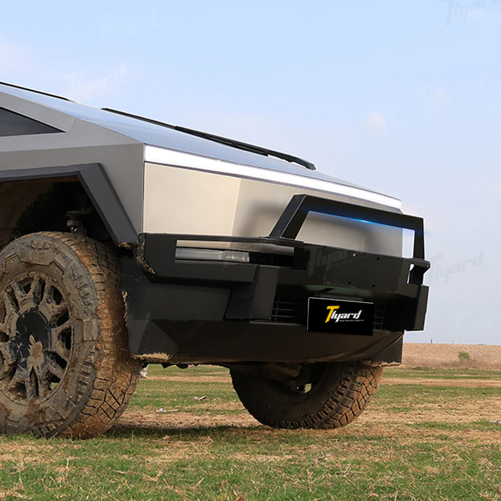 Tesla Cybertruck Front Bumper Guard Steel Bull Bar for Off-Road Upgrade | Tlyard - Image 5