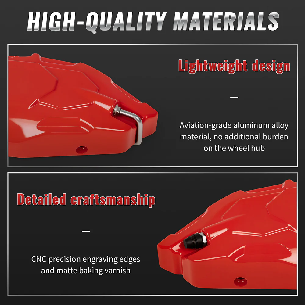 Tesla Model 3/3 Highland & Model Y/Y Juniper Full Set Aluminum Oxide Caliper Covers | Tlyard - Image 4
