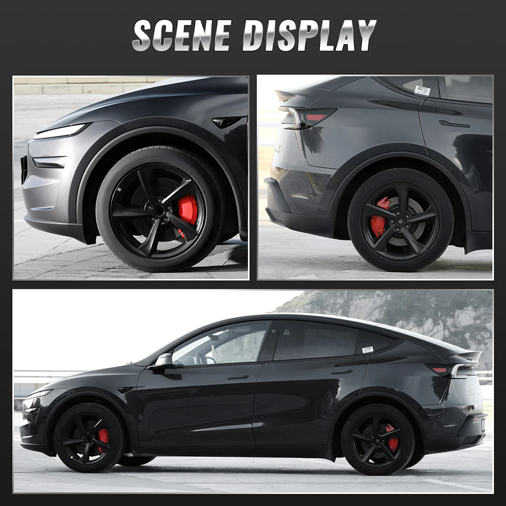 Tesla Model 3/3 Highland & Model Y/Y Juniper Full Set Aluminum Oxide Caliper Covers | Tlyard - Image 5