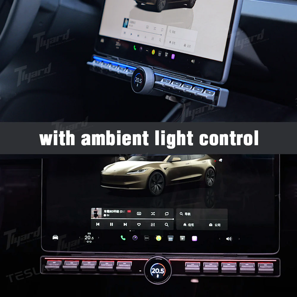 Model 3/Y/Highland Multi-function Intelligent Control Physical & Rotating Buttons - Image 3