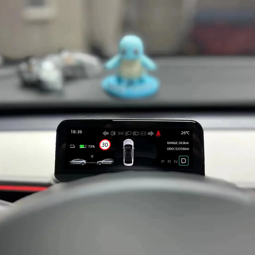 Dashboard Mini Screen Heads Up Display For Tesla Model 3 & Y - Image 8