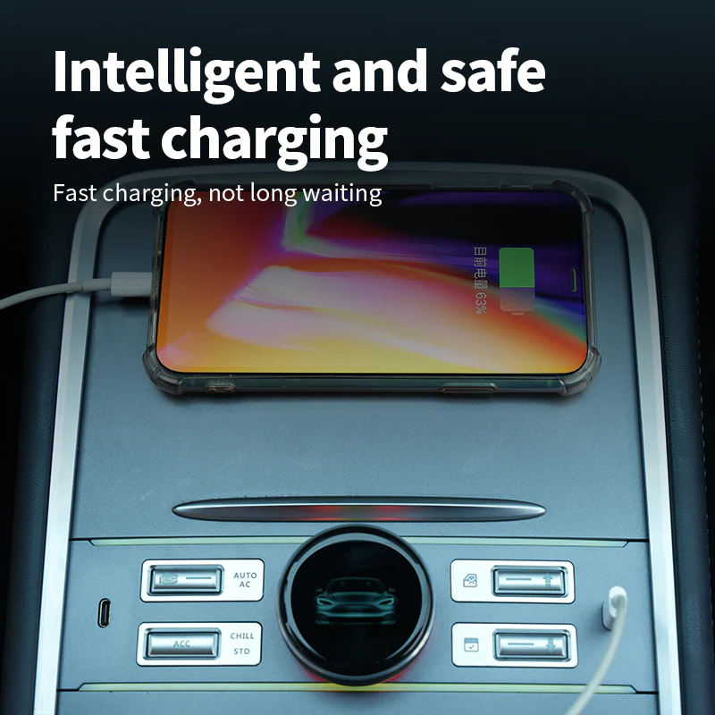 Upgraded LCD Intelligent Center Control Expansion Dock Station with Code Table for Model 3/Model Y | Tlyard - Image 4